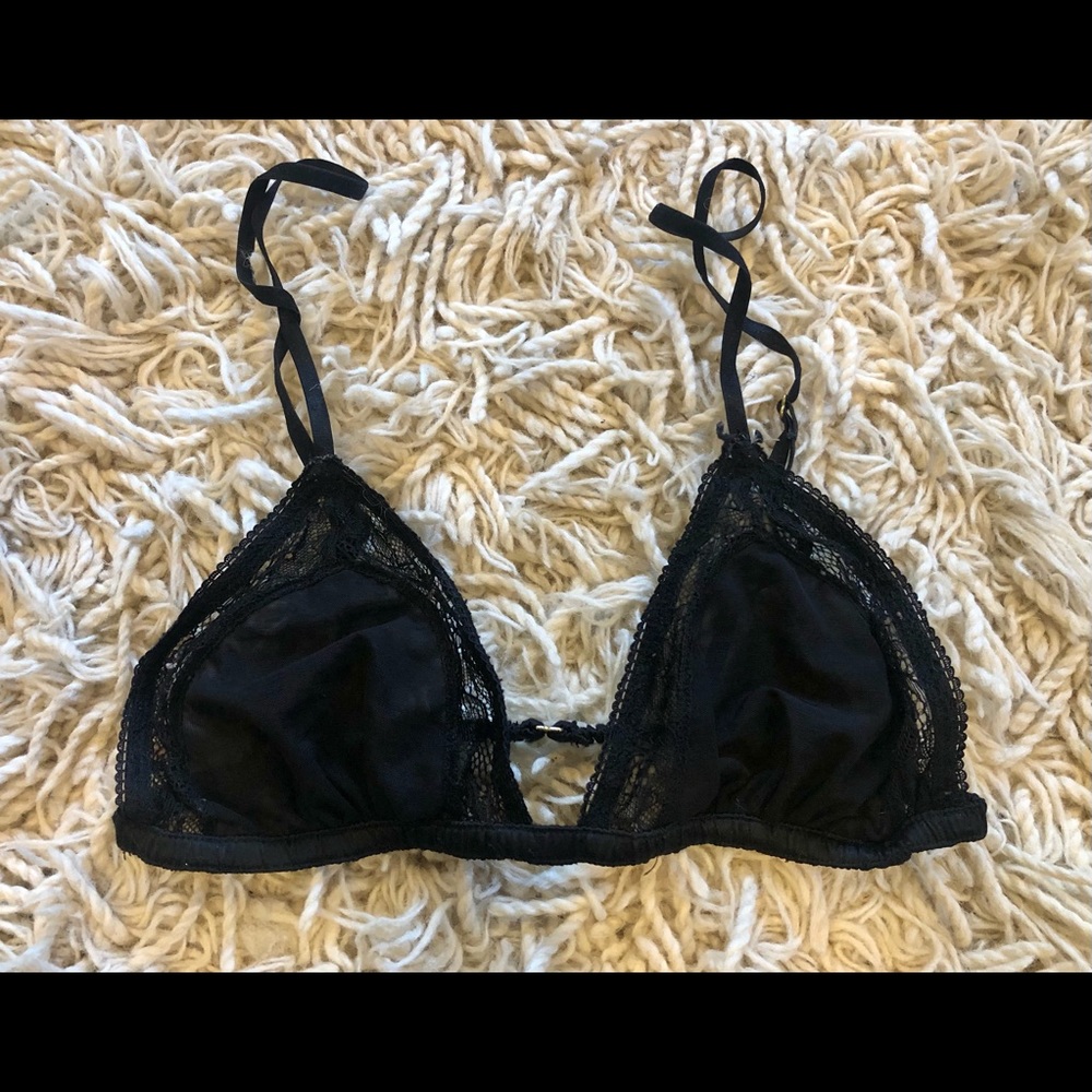 Lacey bralette.